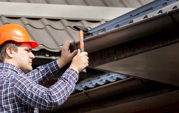 gutter repair Bangor On Dee, Wrexham